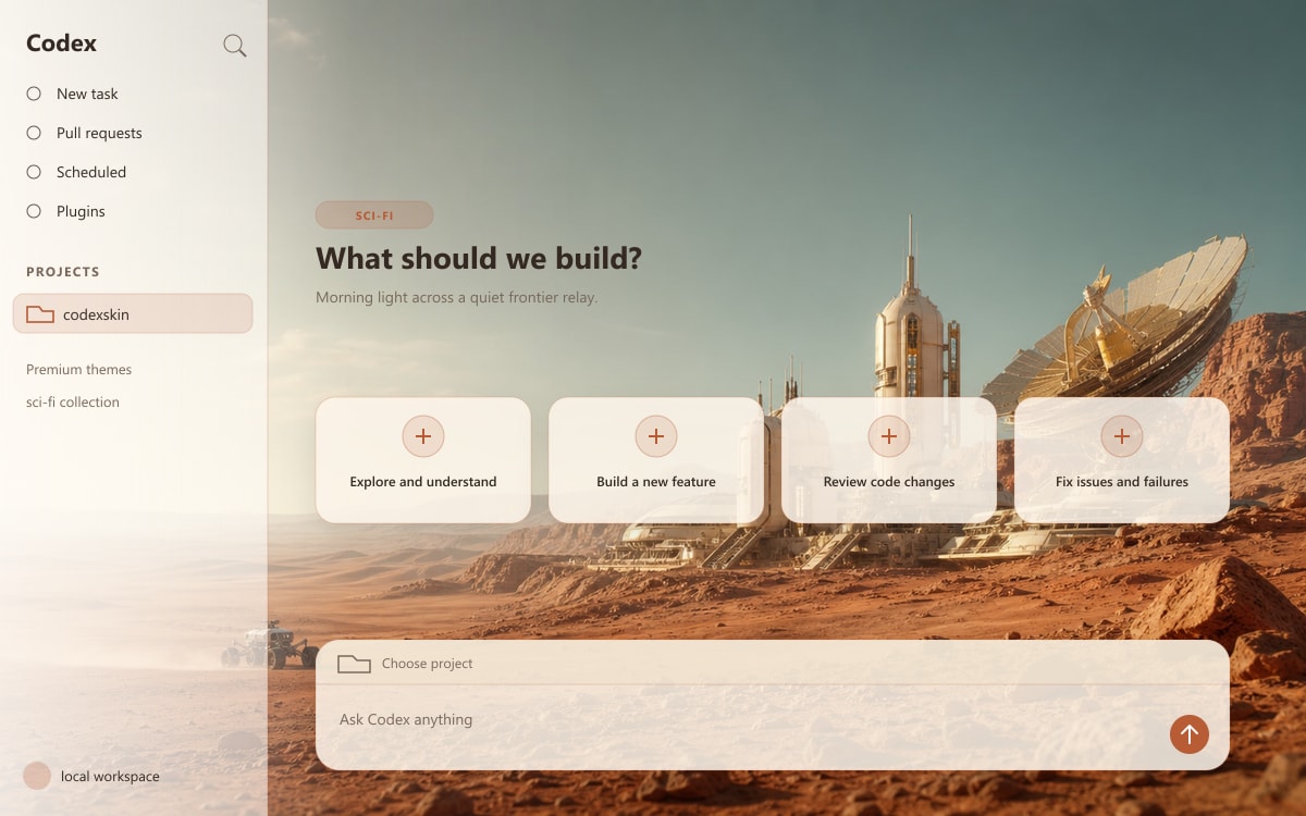 Mars Relay applied to Codex Desktop